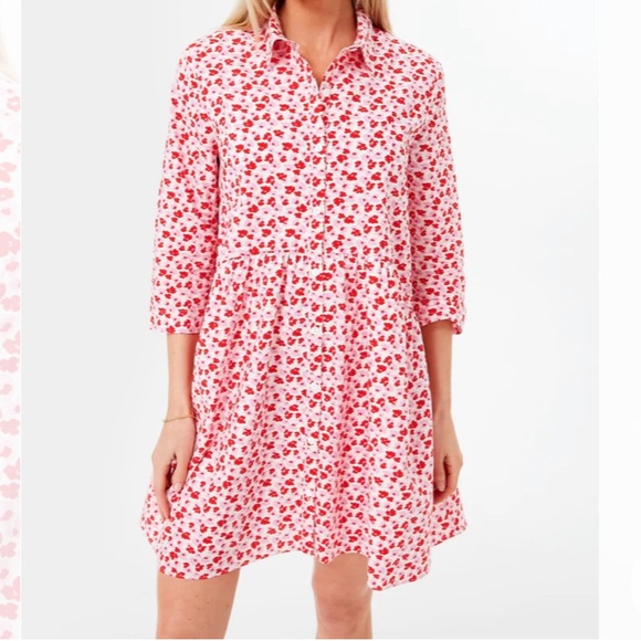 Pink and Red Floral Valentina Mini Dress
HYACINTH HOUSE - Picture 3 of 8